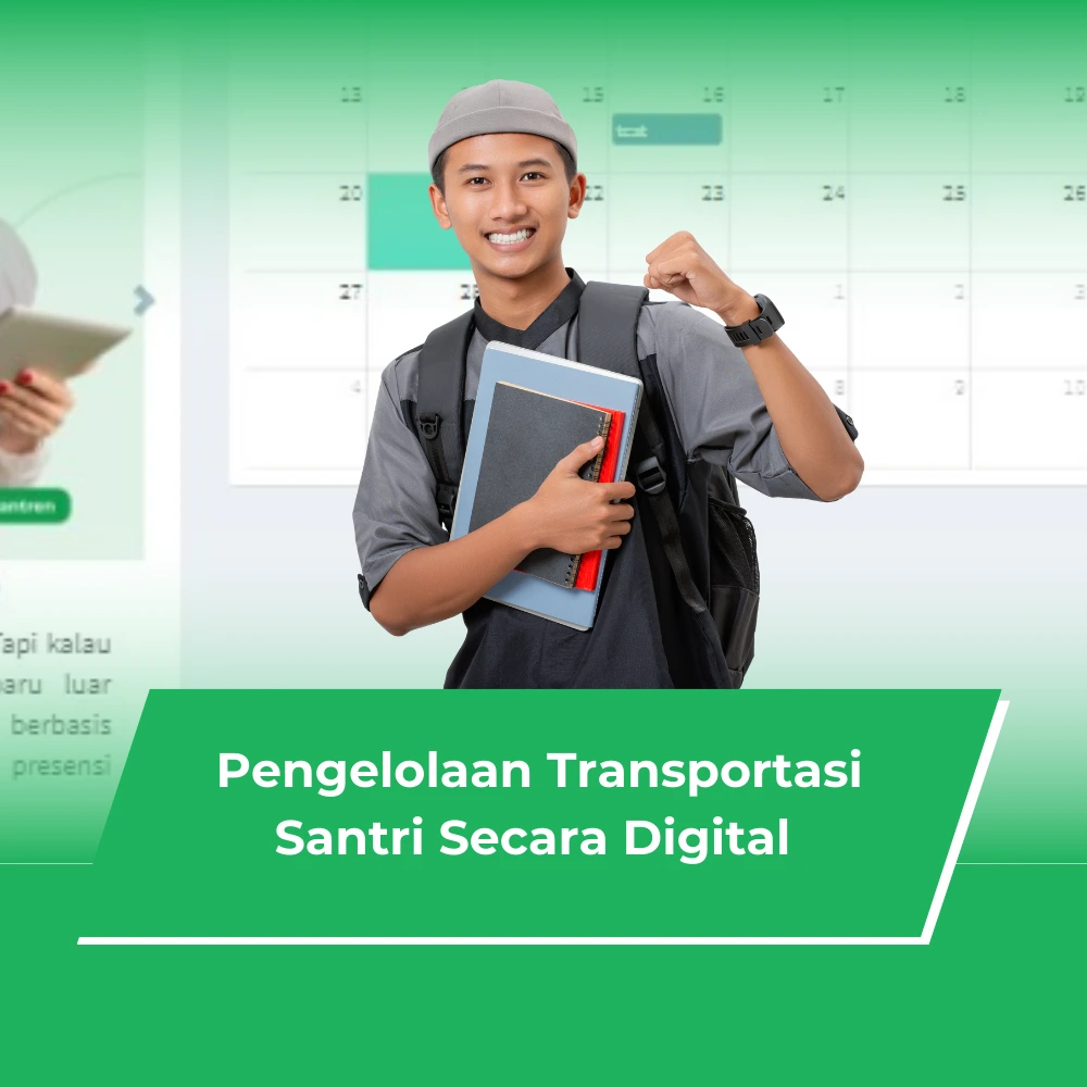 pengelolaan transportasi santri digital